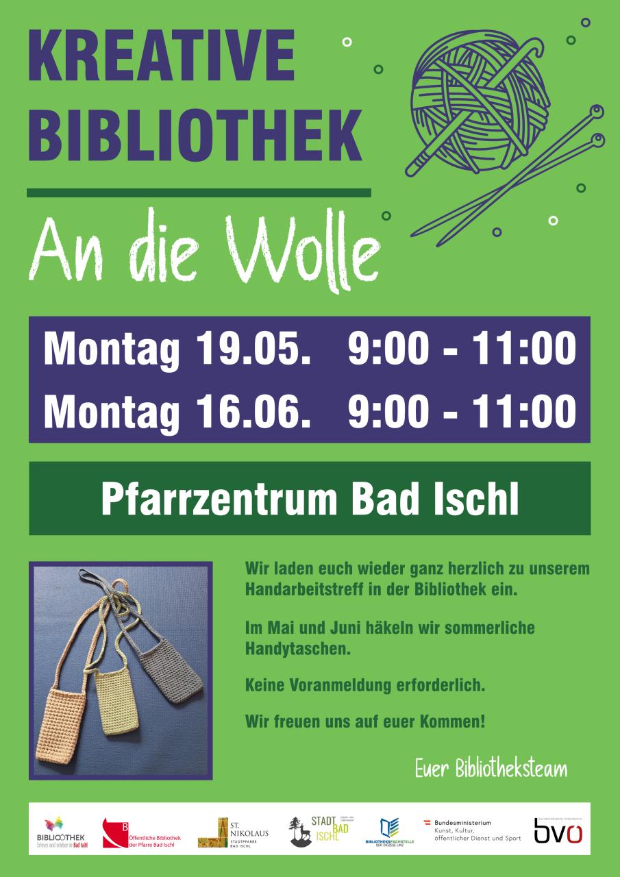 An die Wolle Handytasche