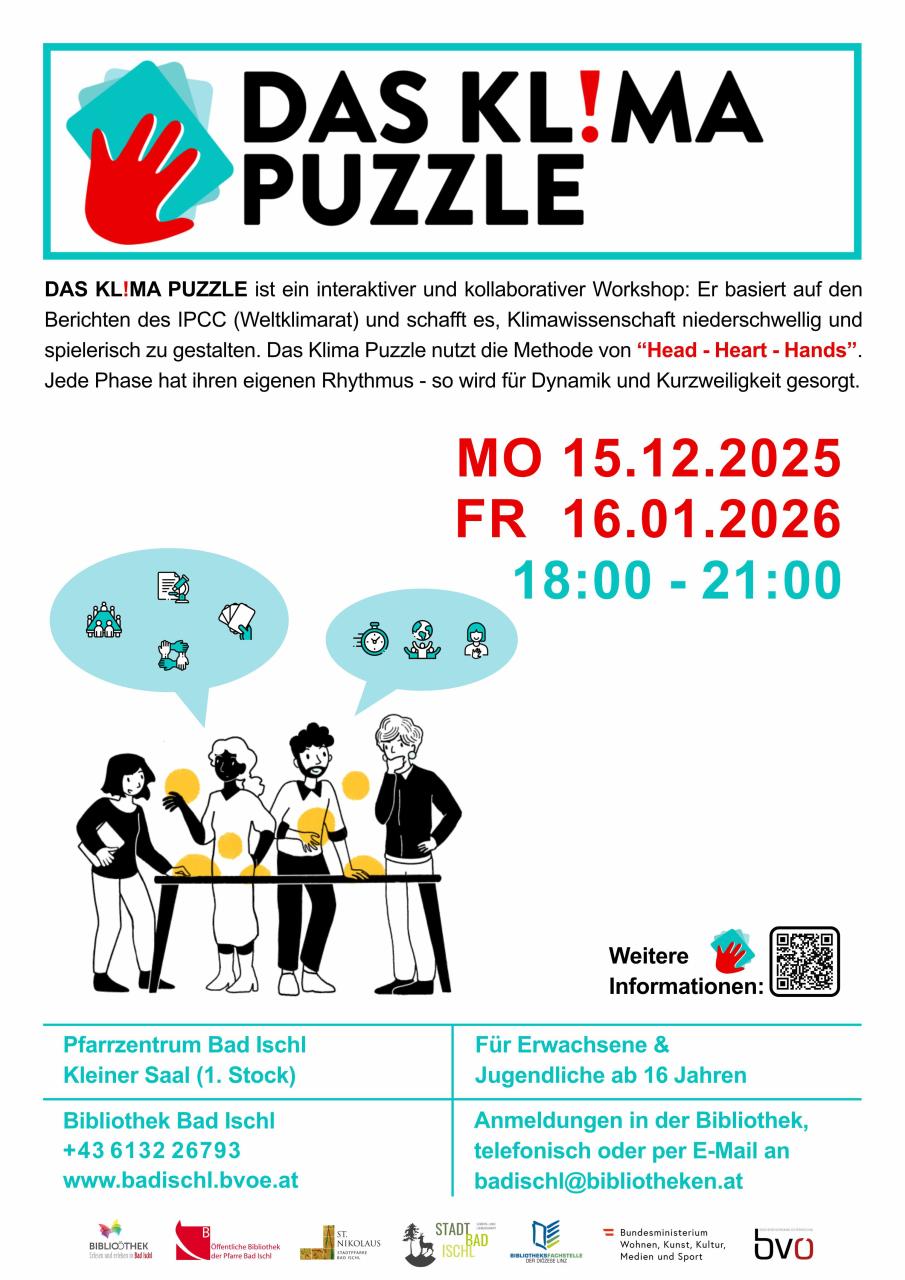 Klima Puzzle 12-25 Plakat