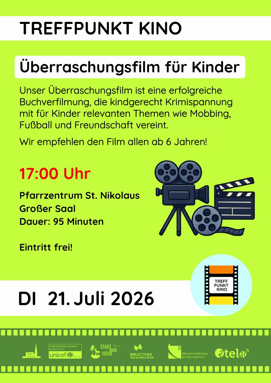 Kinderkino Juli26 Plakat