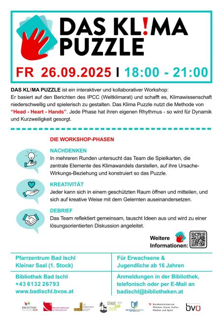 Klimapuzzle Sept25 Plakat Text