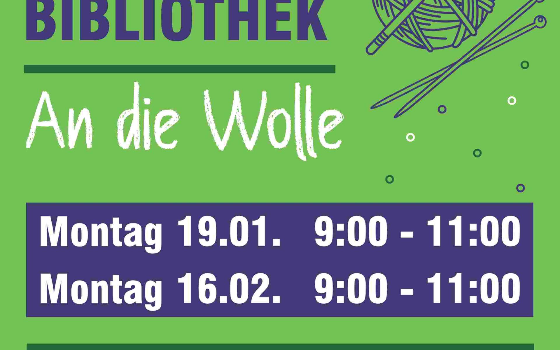 An die Wolle - Jan26 Schal 1x1